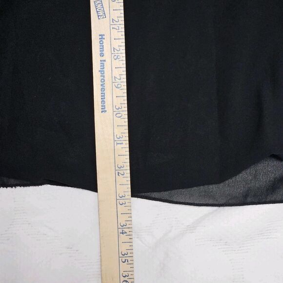 Romwe Dress Women's Lg Black Whimsygoth Fairy Off Shoulder Sheer Bell Sleeve NWT - Picture 14 of 14